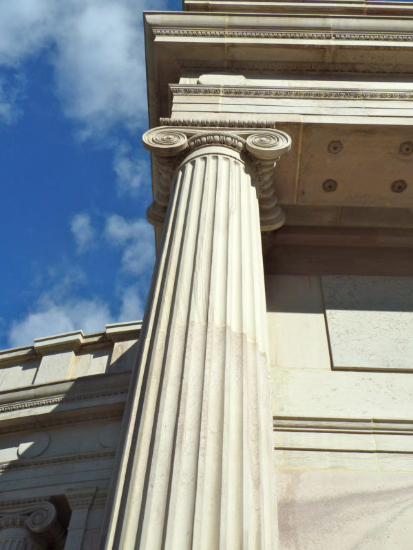 Classical stone column